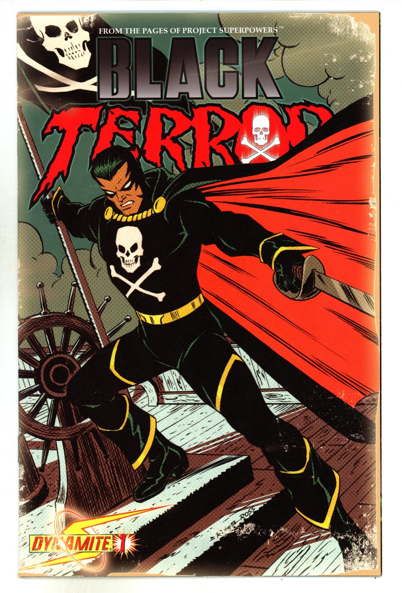Black Terror 1 High Grade (2008) Sr. Incentive Variant 