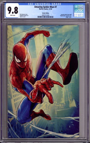 Amazing Spider-Man Vol 5 7 (808) CGC 9.8 (NM/M) (2018) Jo Battle Lines Variant