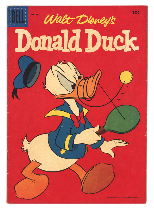 Walt Disney's Donald Duck 50 VG (4.0) (1956)