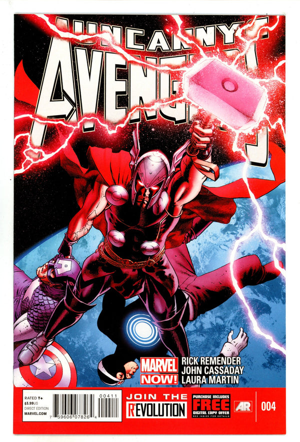 Uncanny Avengers Vol 1 4 High Grade (2013)