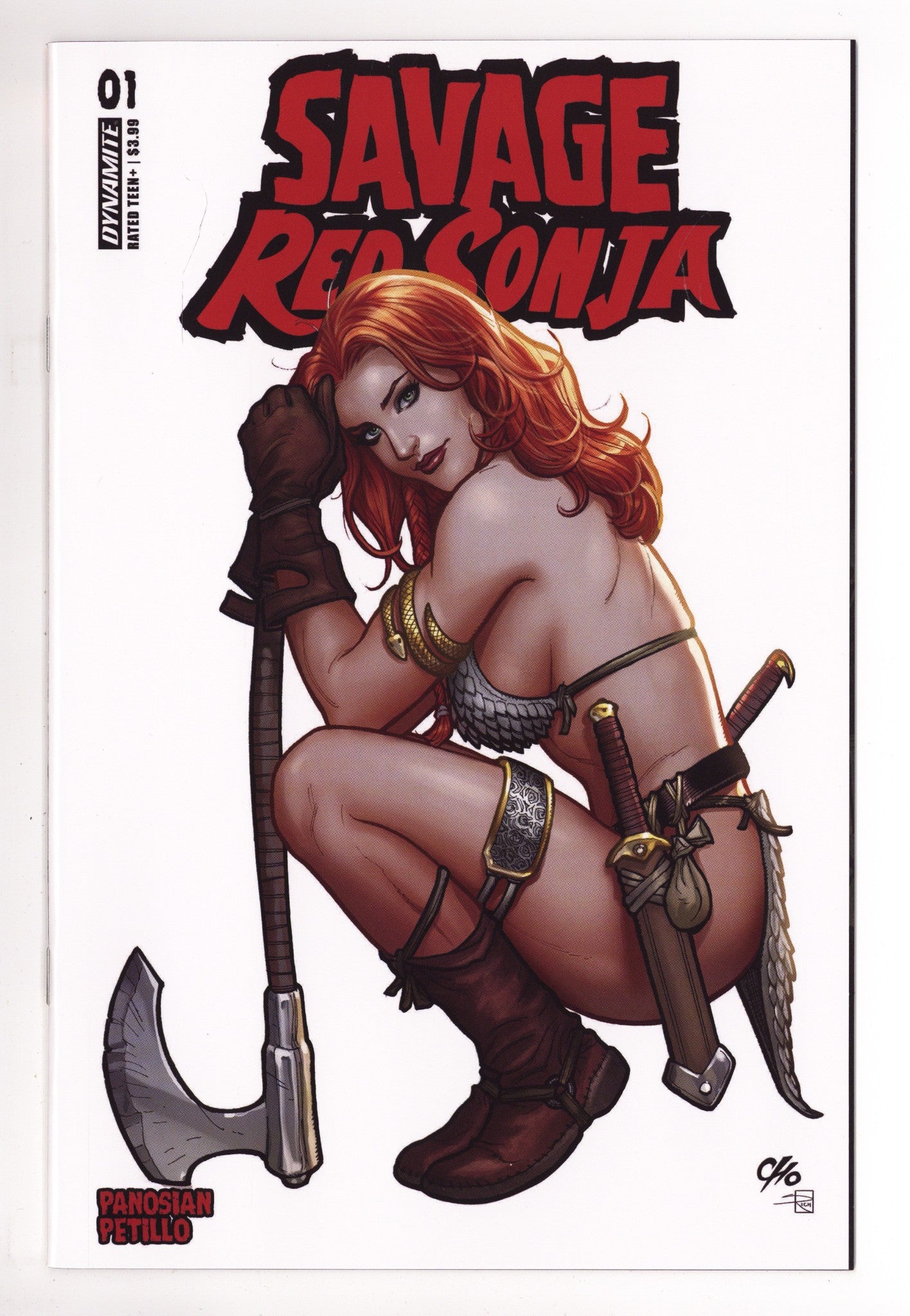Savage Red Sonja 1 High Grade (2023) Cho Variant 