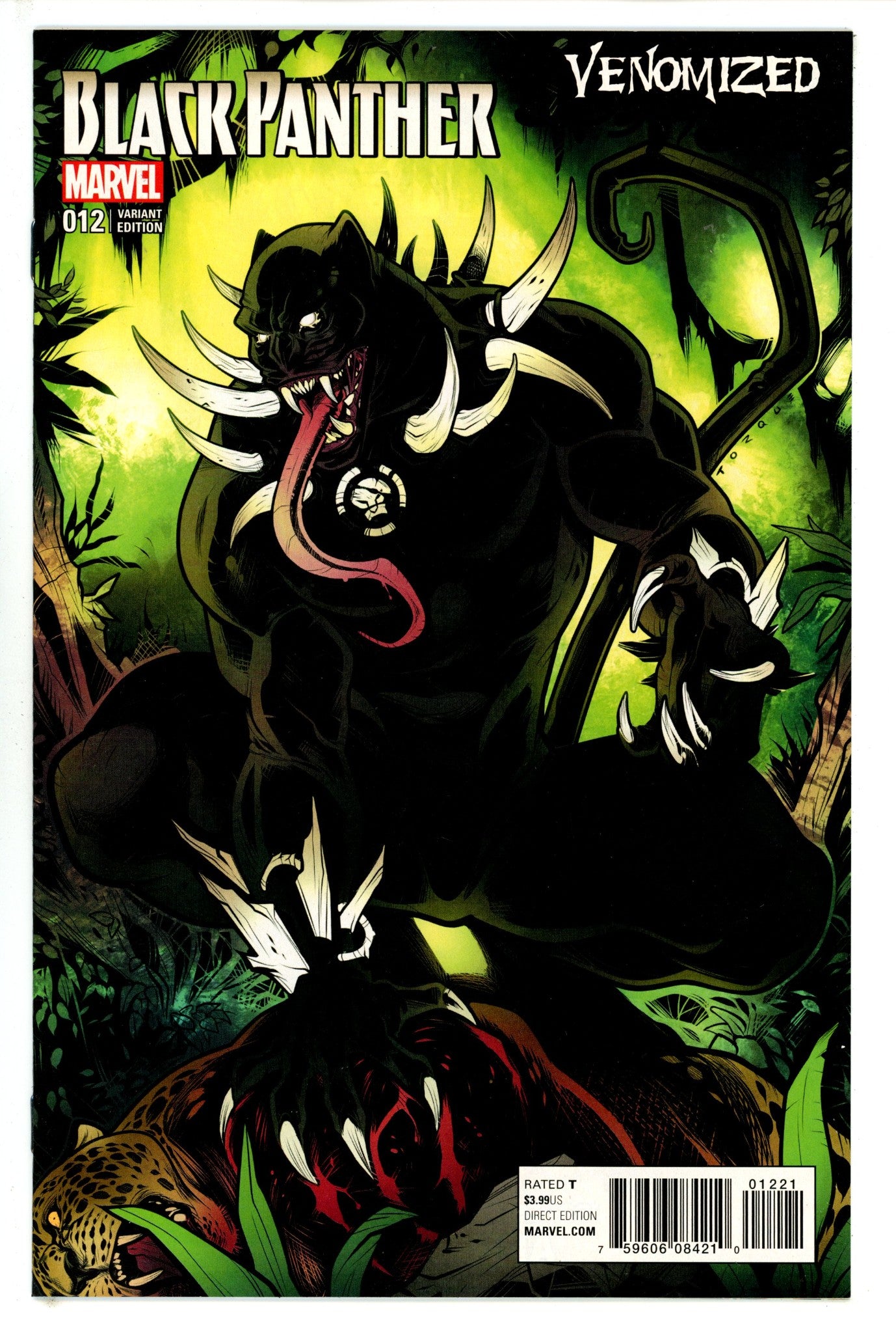 Black Panther Vol 6 12 Torque Variant (2017)