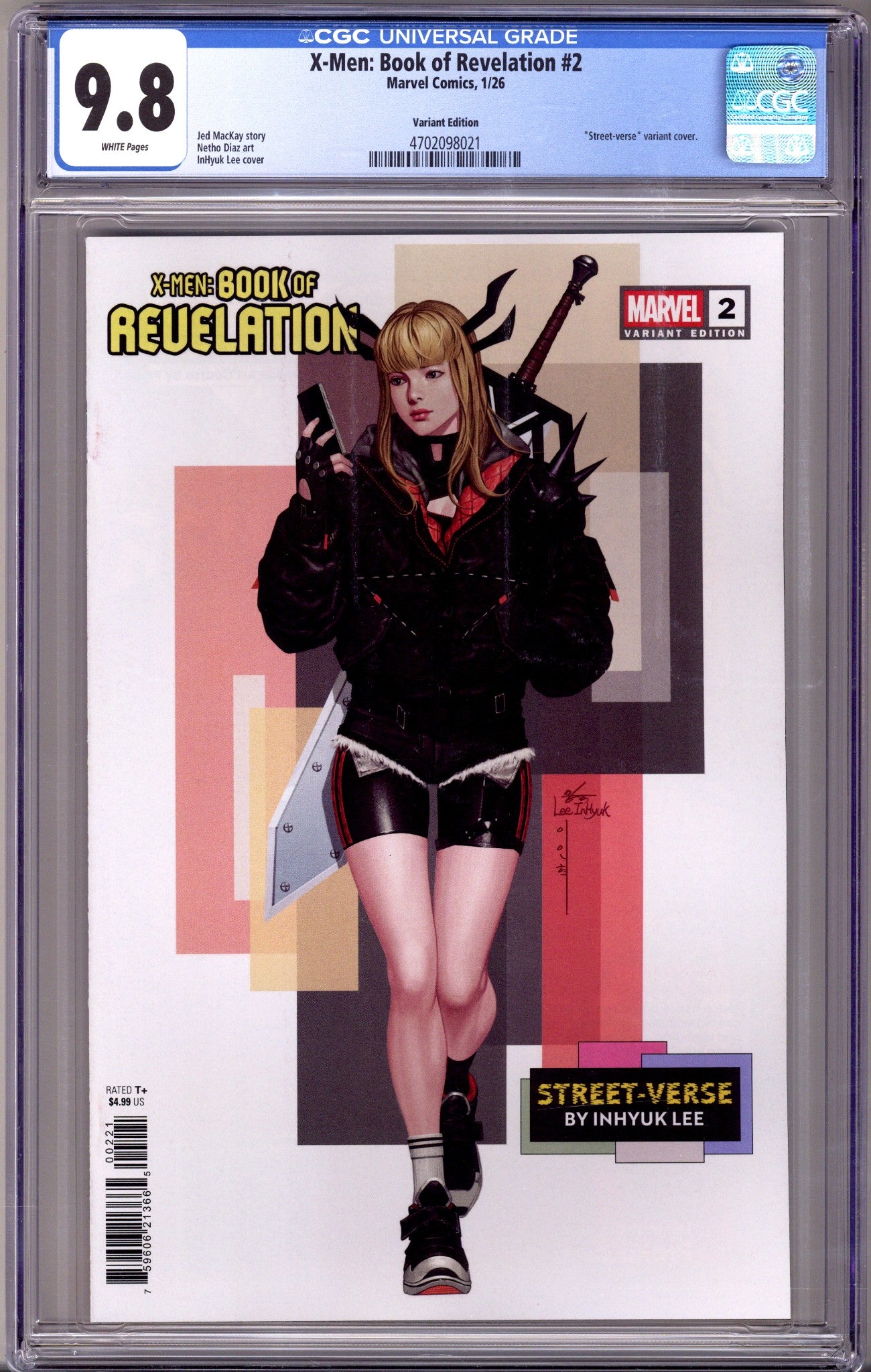 X-Men: Book of Revelation 2 CGC 9.8 (NM/M) (2026) Lee Variant 