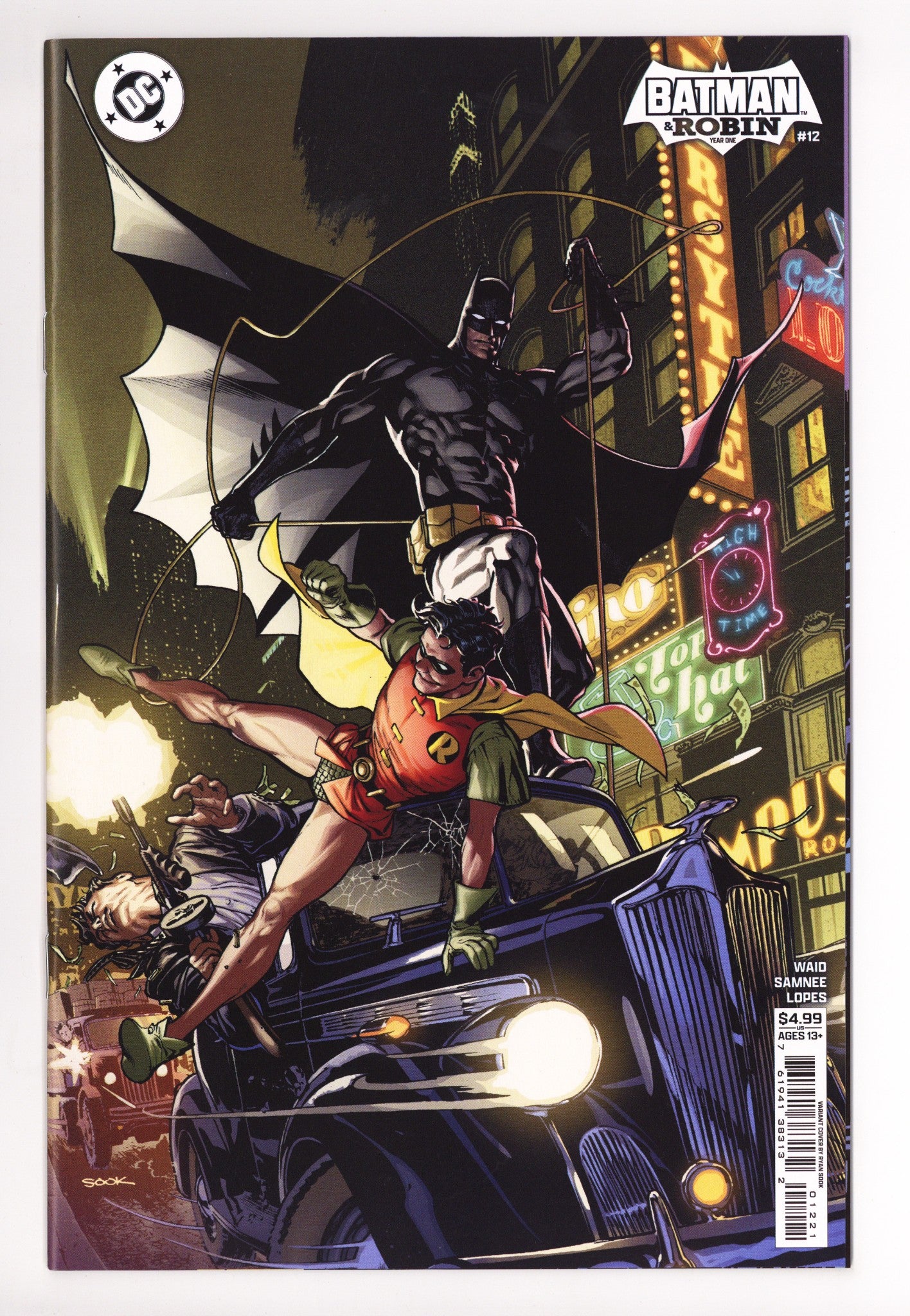 Batman & Robin Year One 12 Sook Variant (2025)