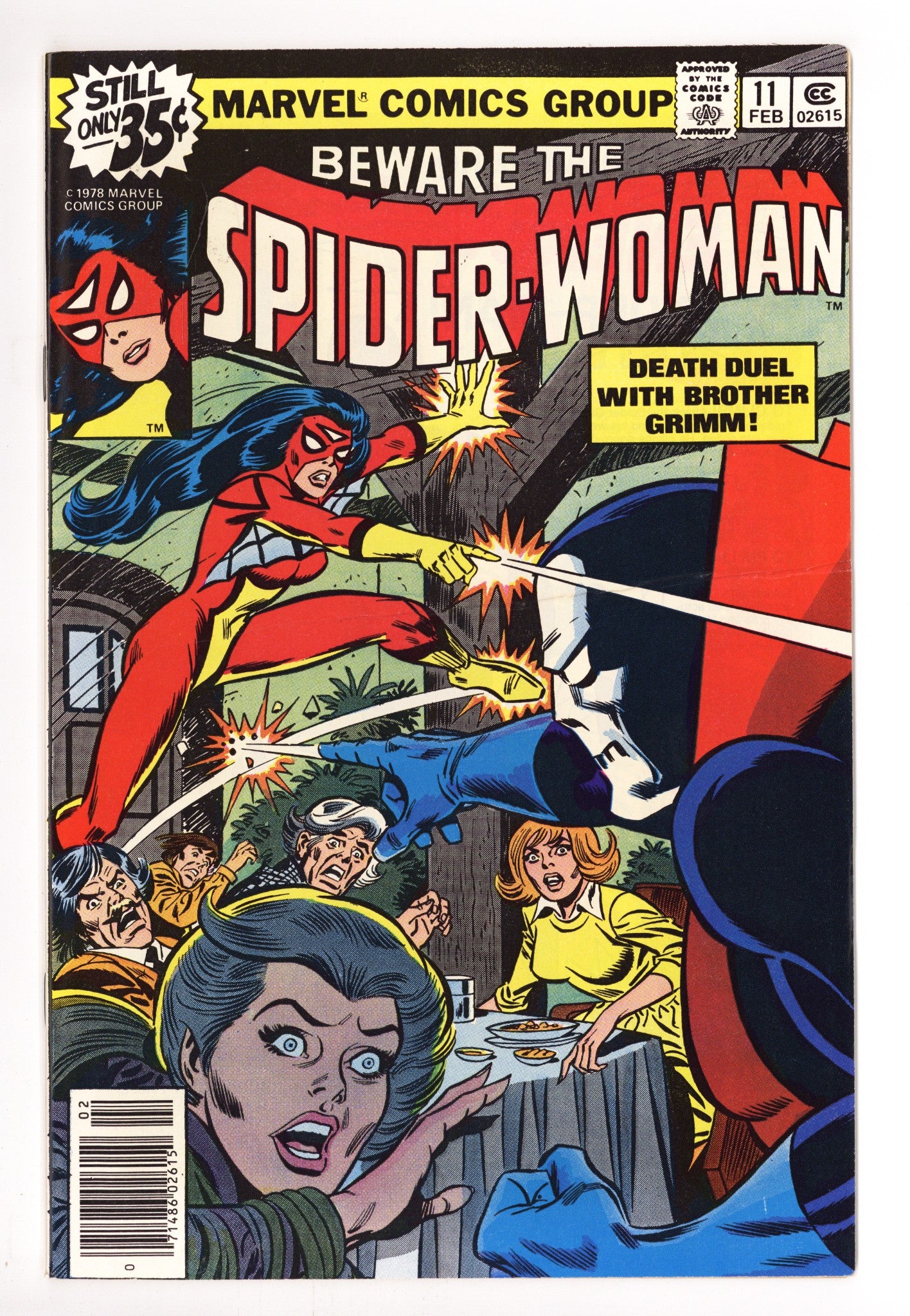 Spider-Woman Vol 1 11 Mid Grade (1979) 