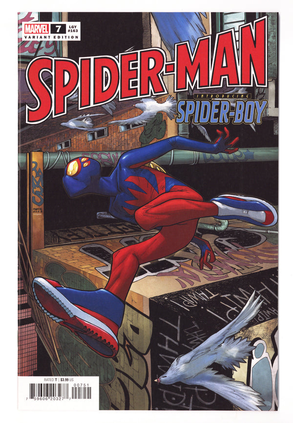 Spider-Man Vol 4 7 (163)  NM (9.4)   (2023) Ramos     Variant