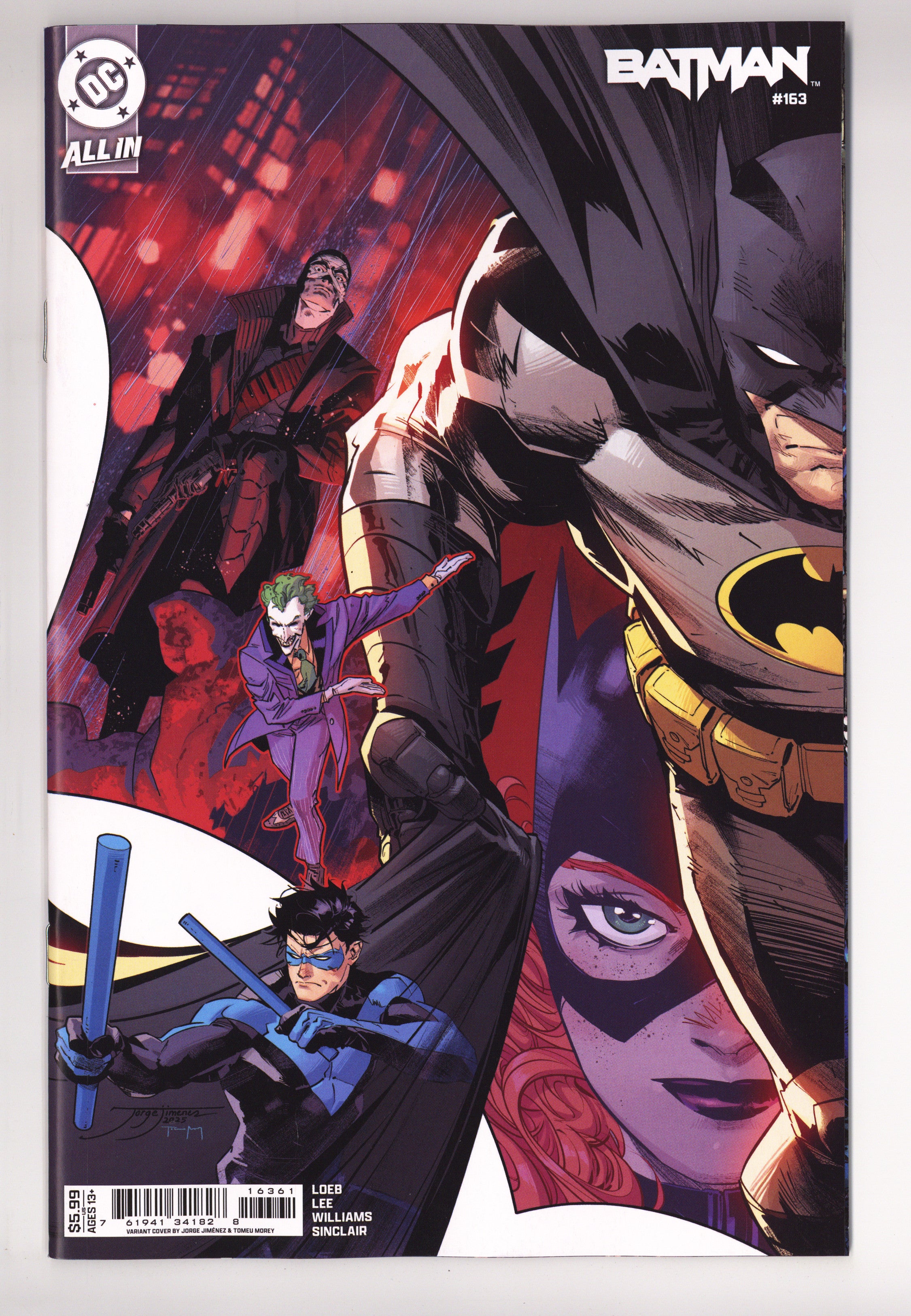 Batman Vol 3 163 Jiménez Connecting Variant (2026)