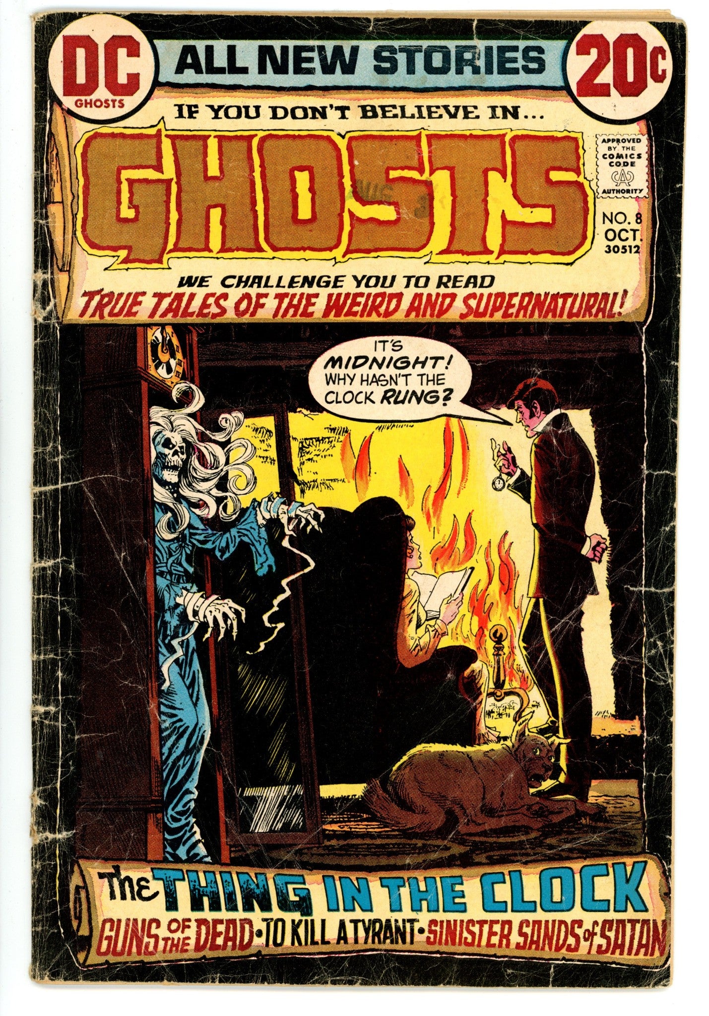 Ghosts 8 Cover Detached PR (1972)