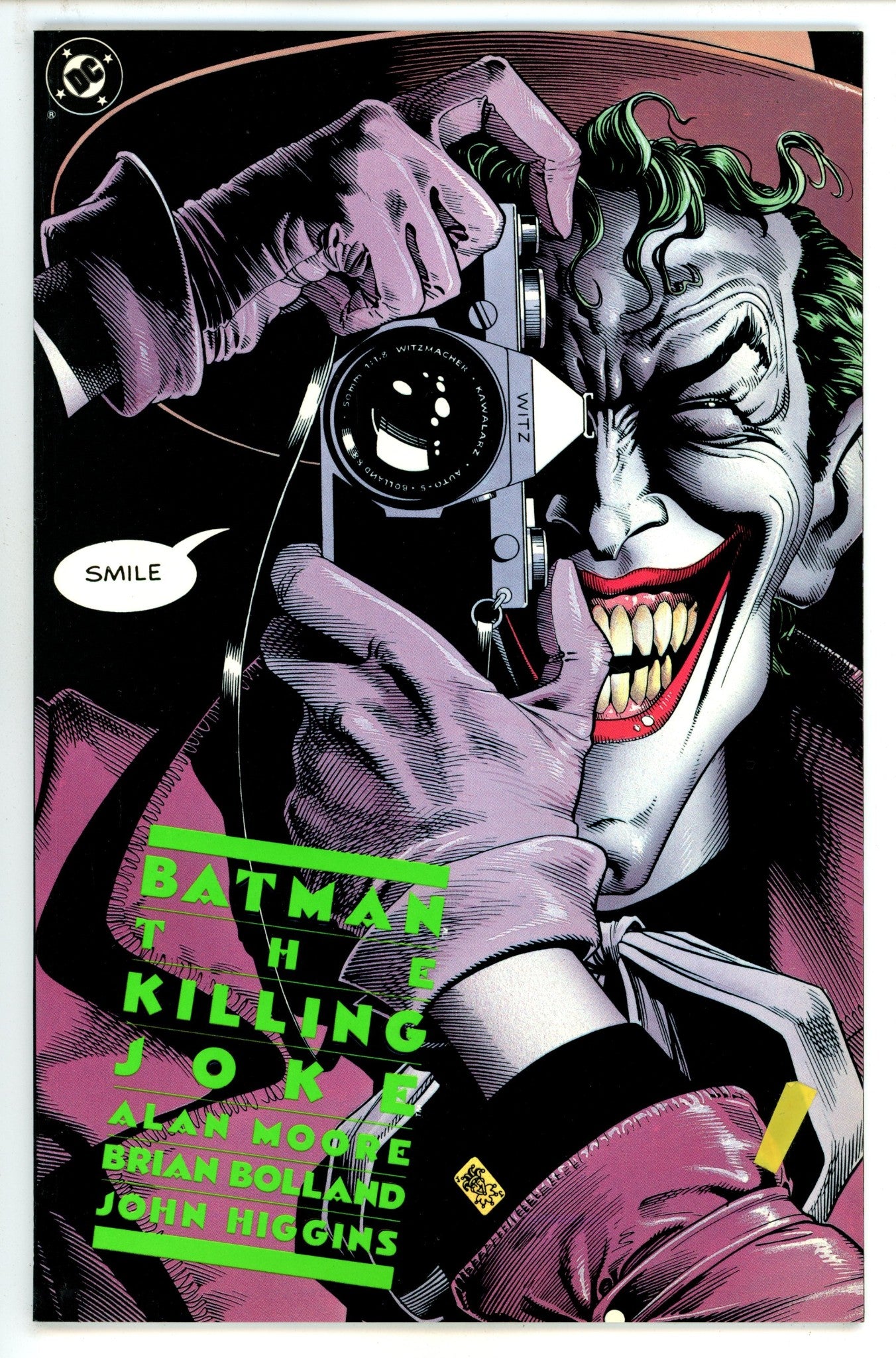 Batman: The Killing Joke [nn] VG/FN (5.0) Tape on Cover (1988) 