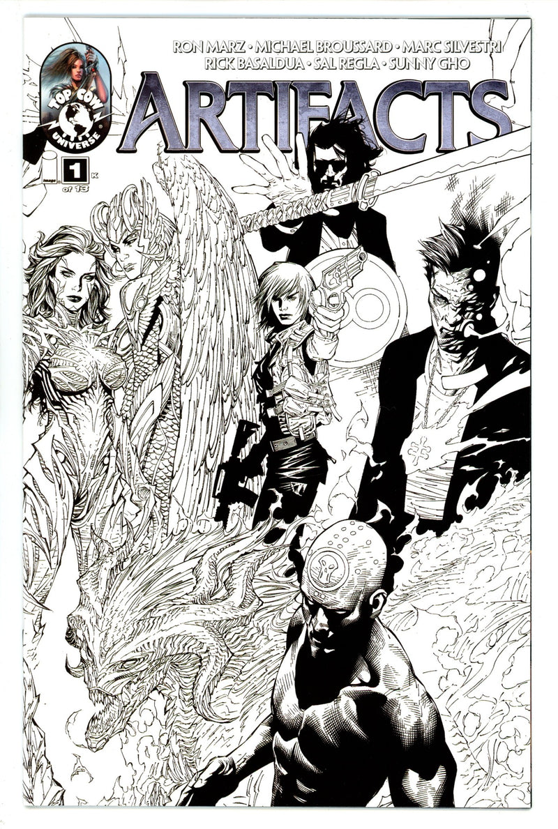 Artifacts 1 NM- (9.2) (2010) B&W 2nd Print 