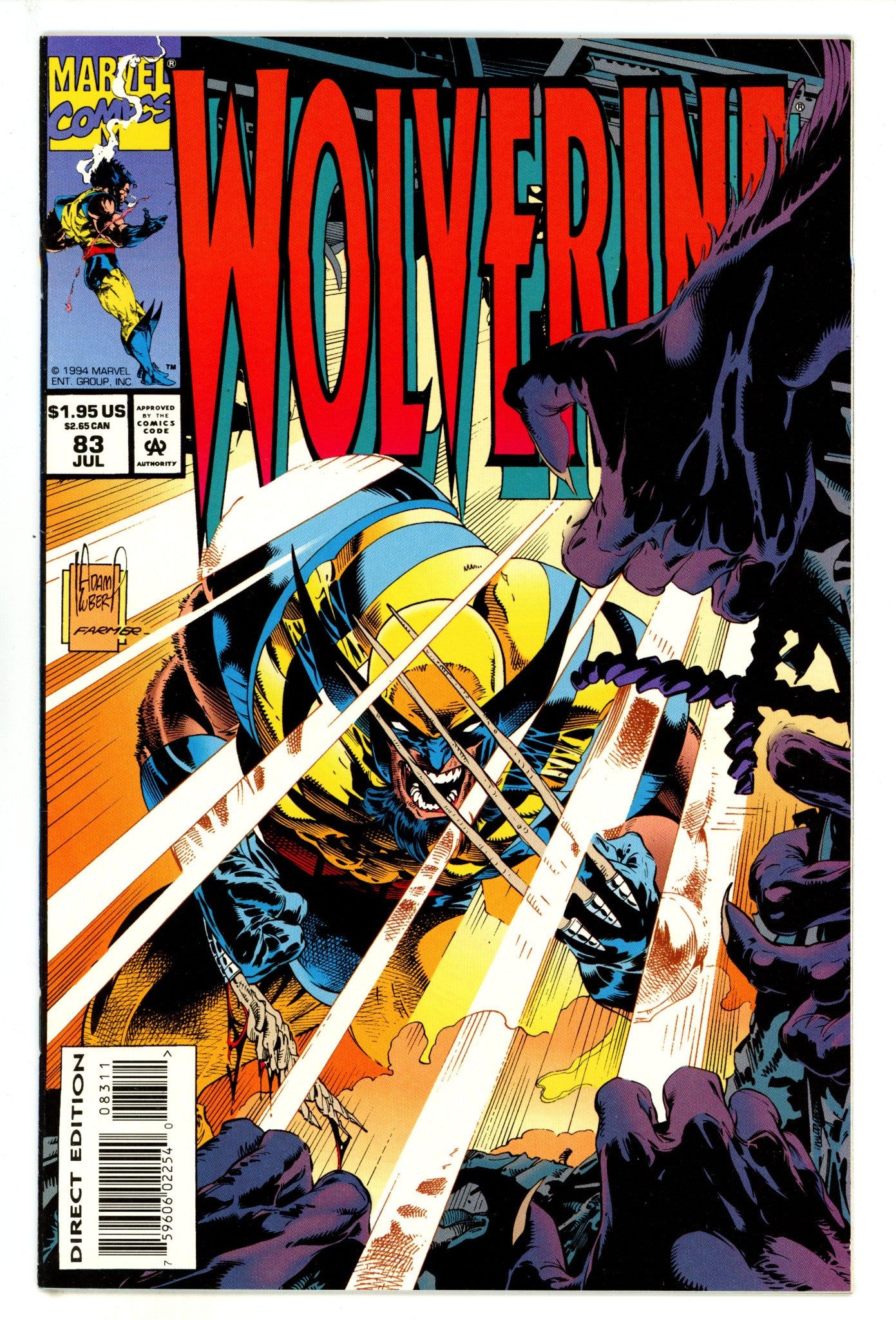 Wolverine Vol 2 83 High Grade (1994) 