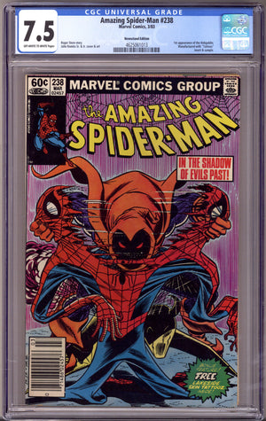 The Amazing Spider-Man Vol 1 238 CGC 7.5 (VF-) (1983) Newsstand