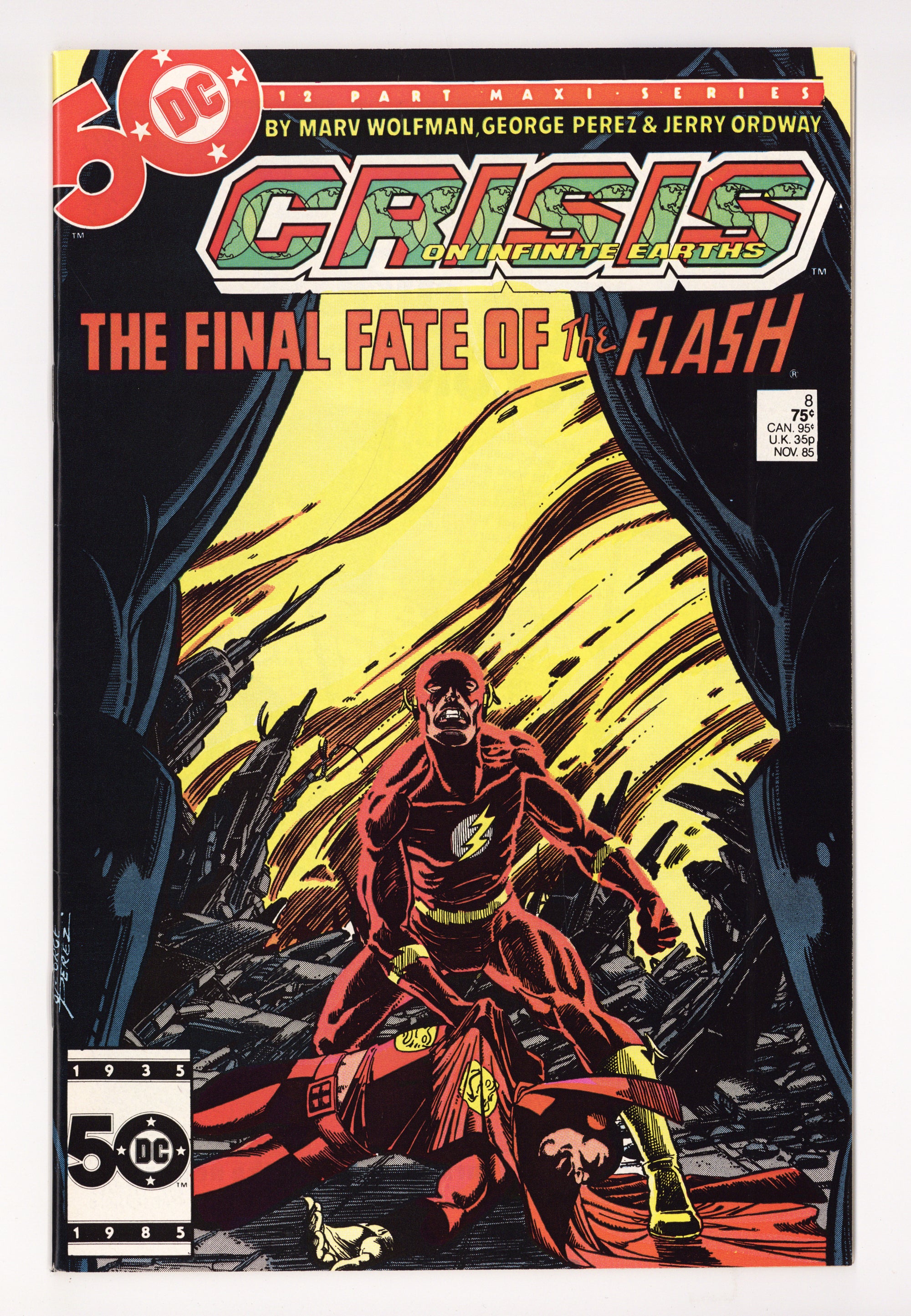 Crisis on Infinite Earths 8 VF/NM (9.0) (1985) 