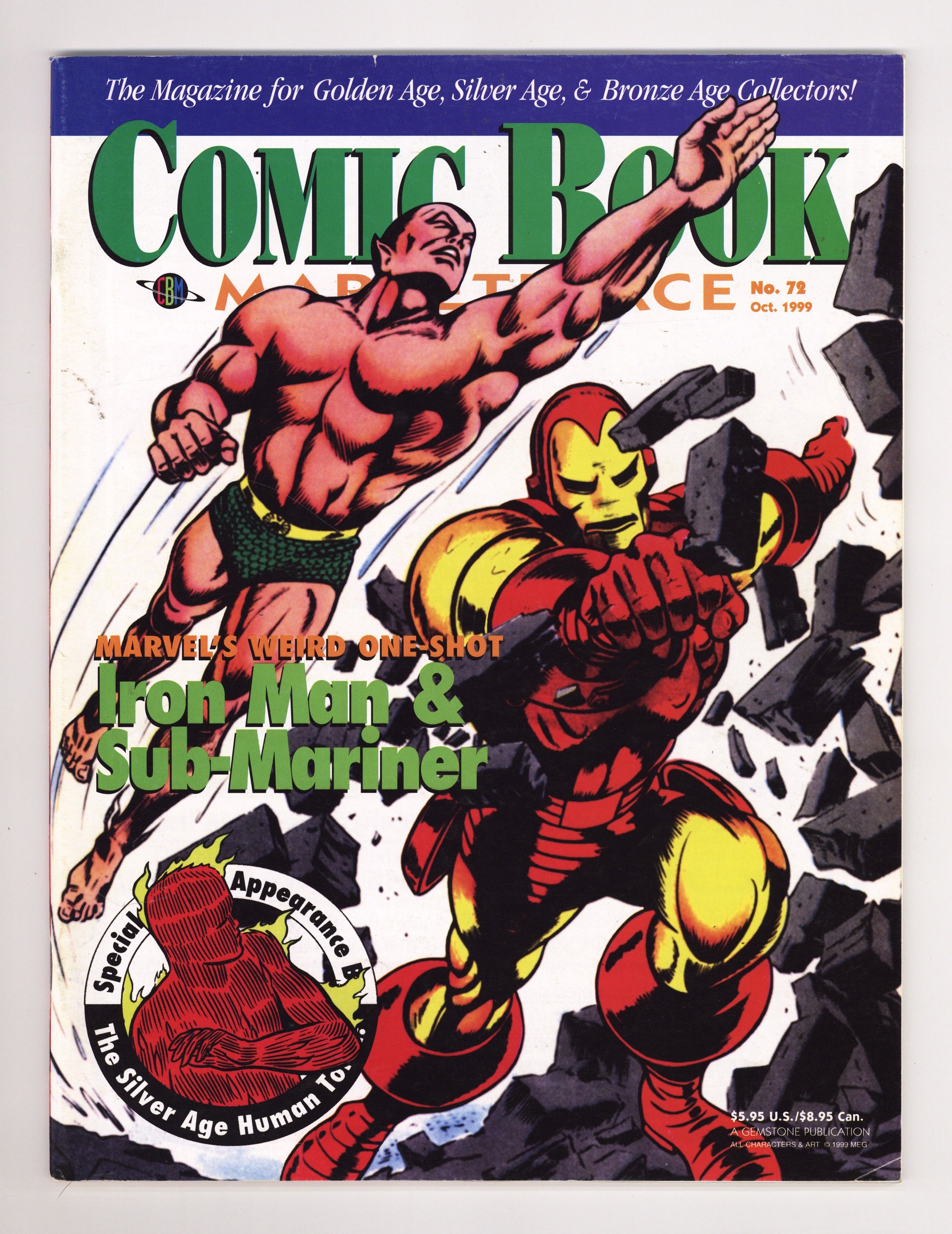 Comic Book Marketplace 72 Low Grade (1999) 