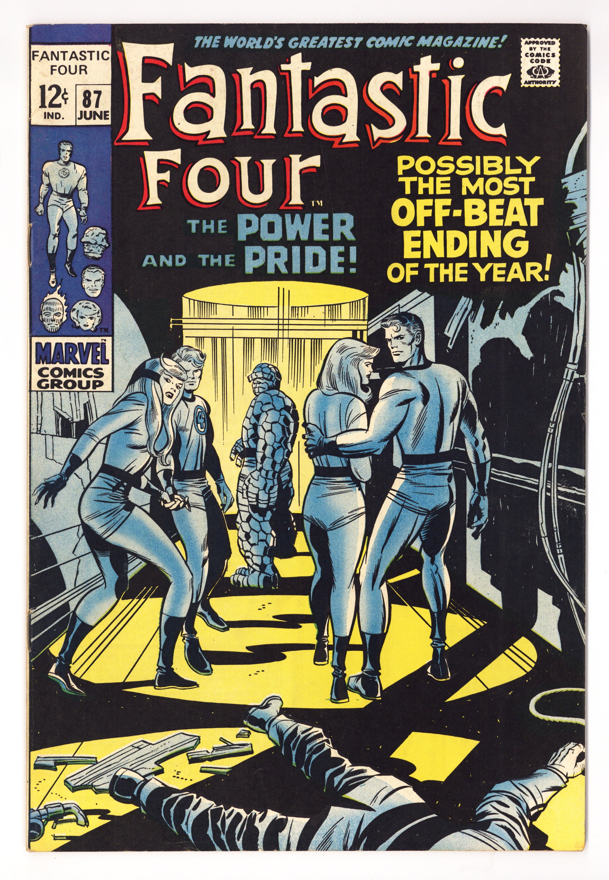 Fantastic Four Vol 1 87  FN (6.0)   (1969)        