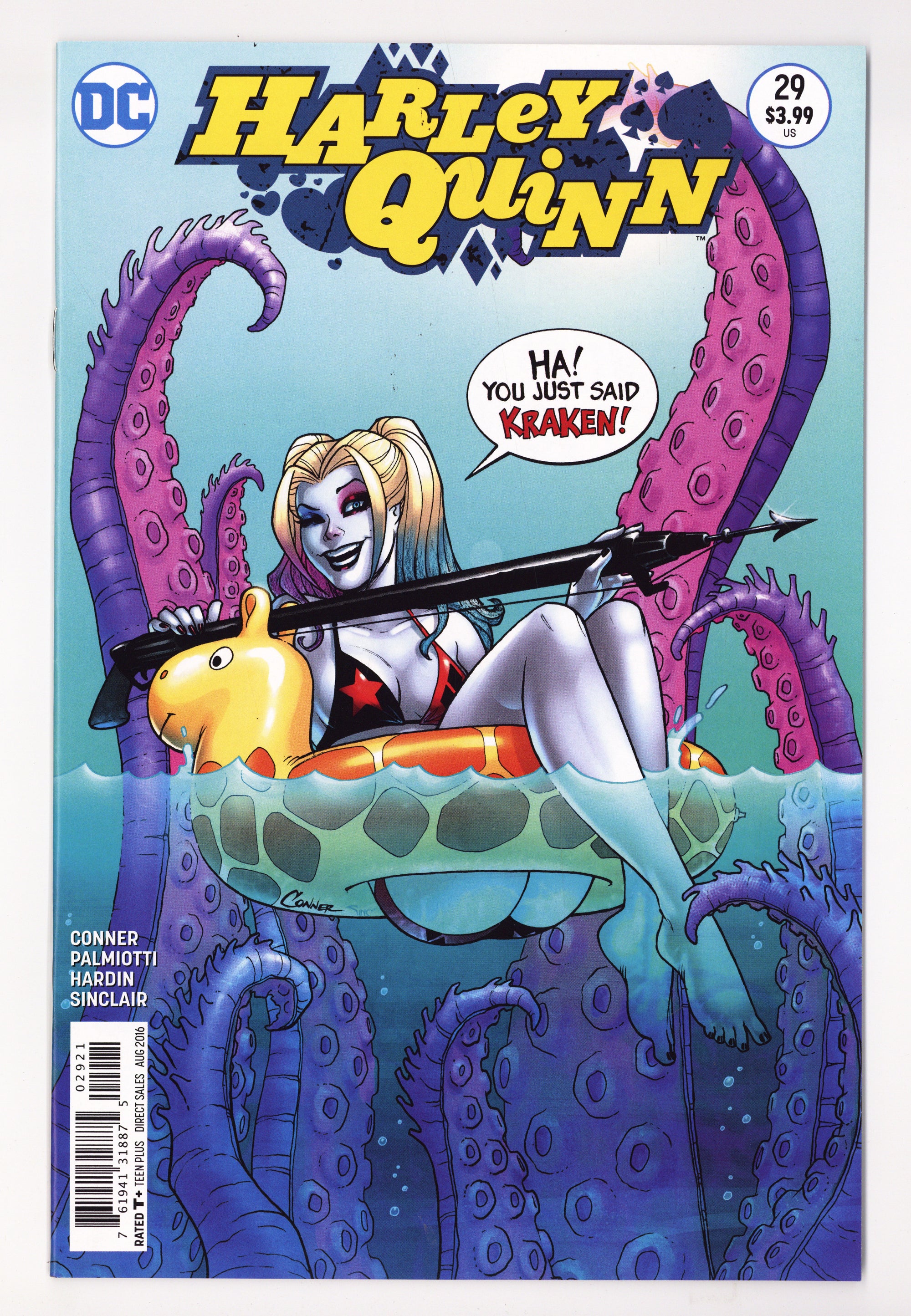 Harley Quinn Vol 2 29  NM- (9.2)   (2016) Conner     Incentive Variant  