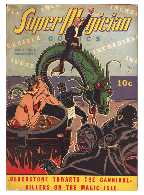 Super-Magician Comics Vol 2 4 VG- (3.5) (1943)