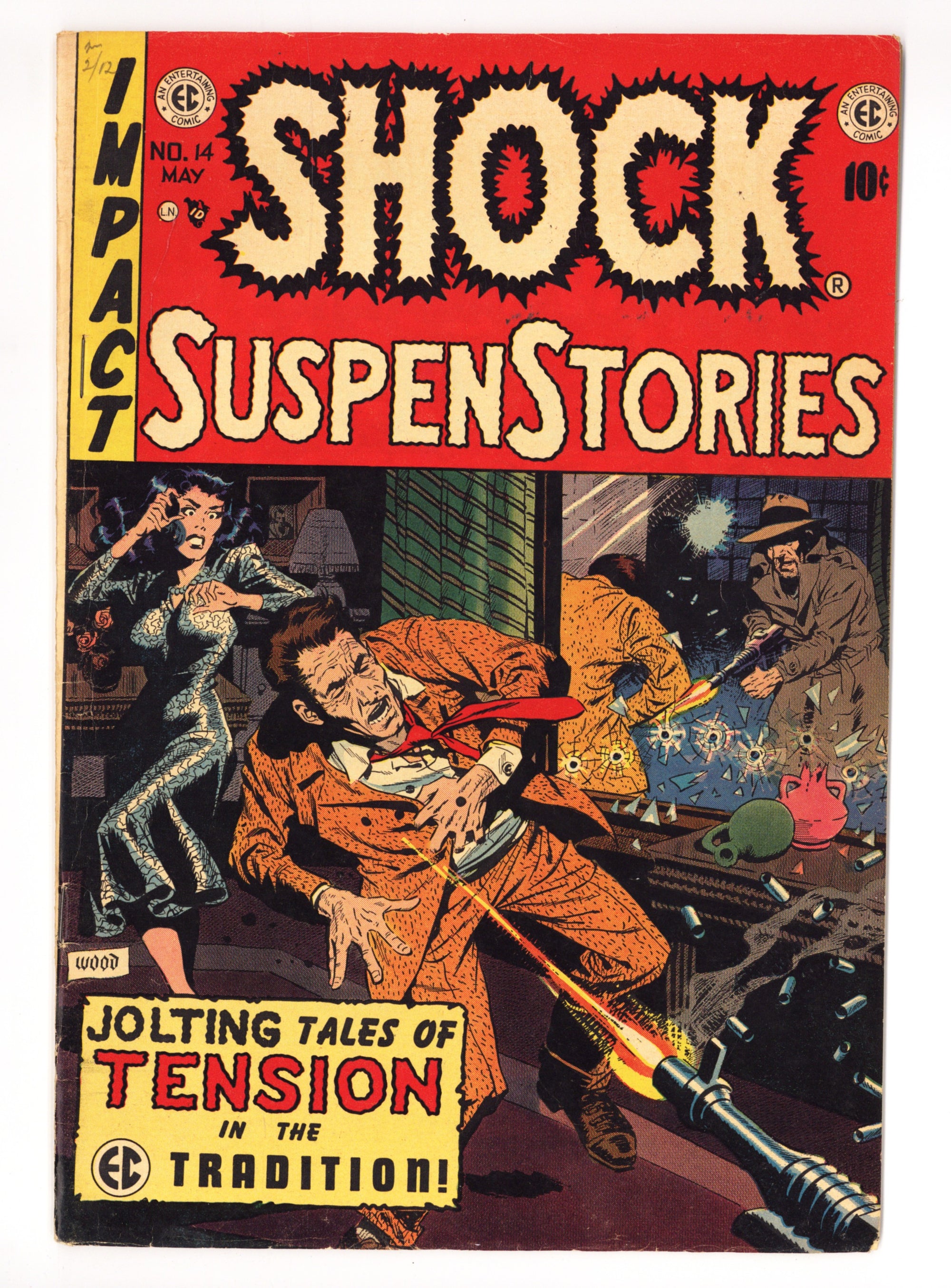 Shock SuspenStories Vol 1 14 FN (6.0) (1954) 