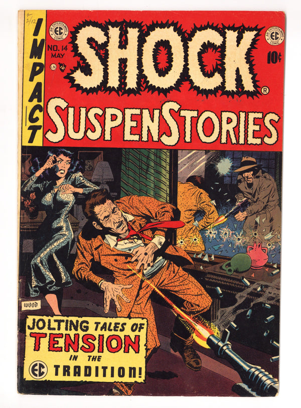 Shock SuspenStories Vol 1 14 FN (6.0) (1954)