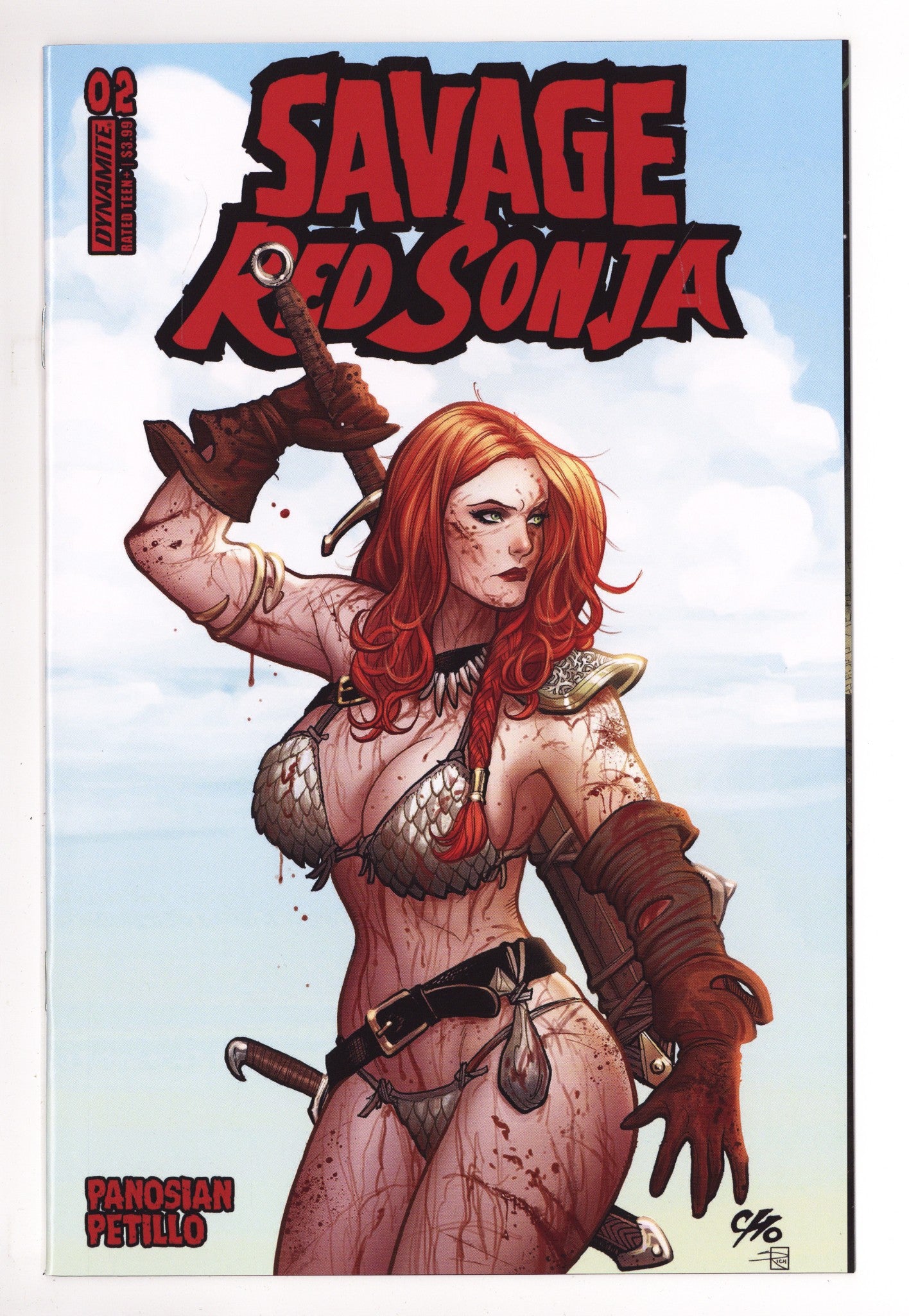 Savage Red Sonja 2 High Grade (2023) Cho Variant 