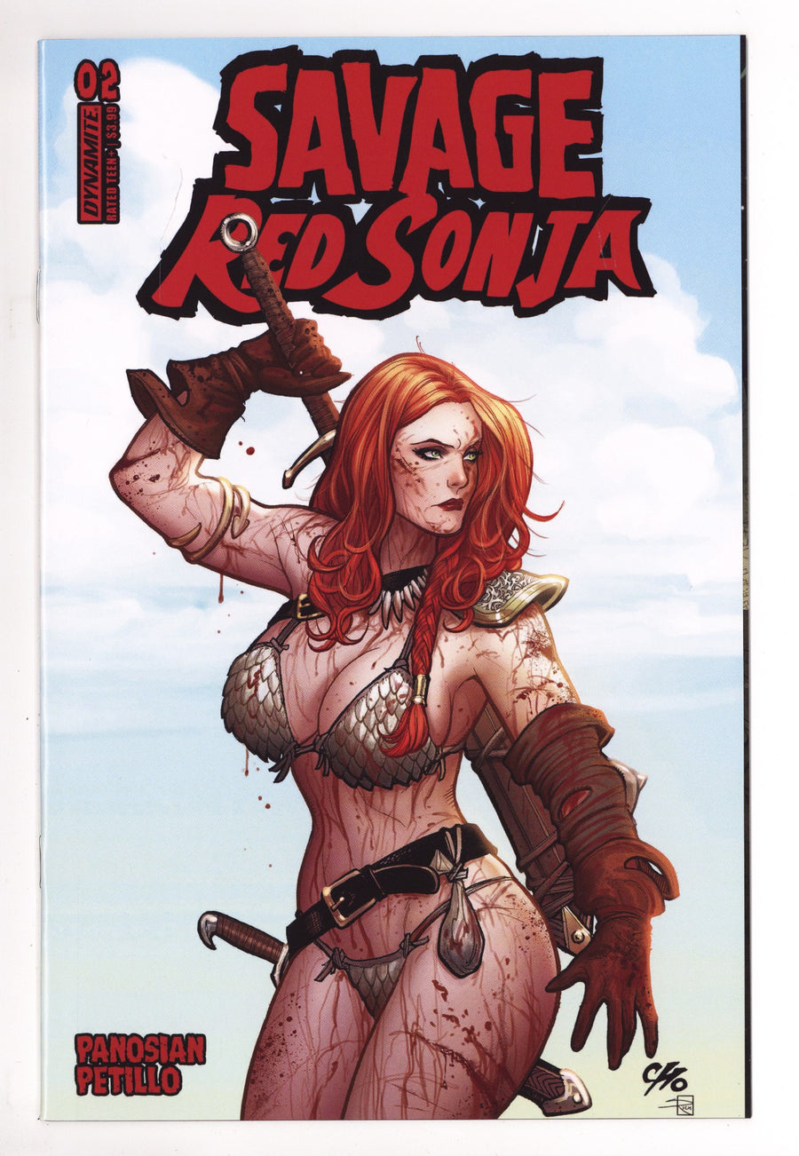 Savage Red Sonja 2 High Grade (2023) Cho Variant 