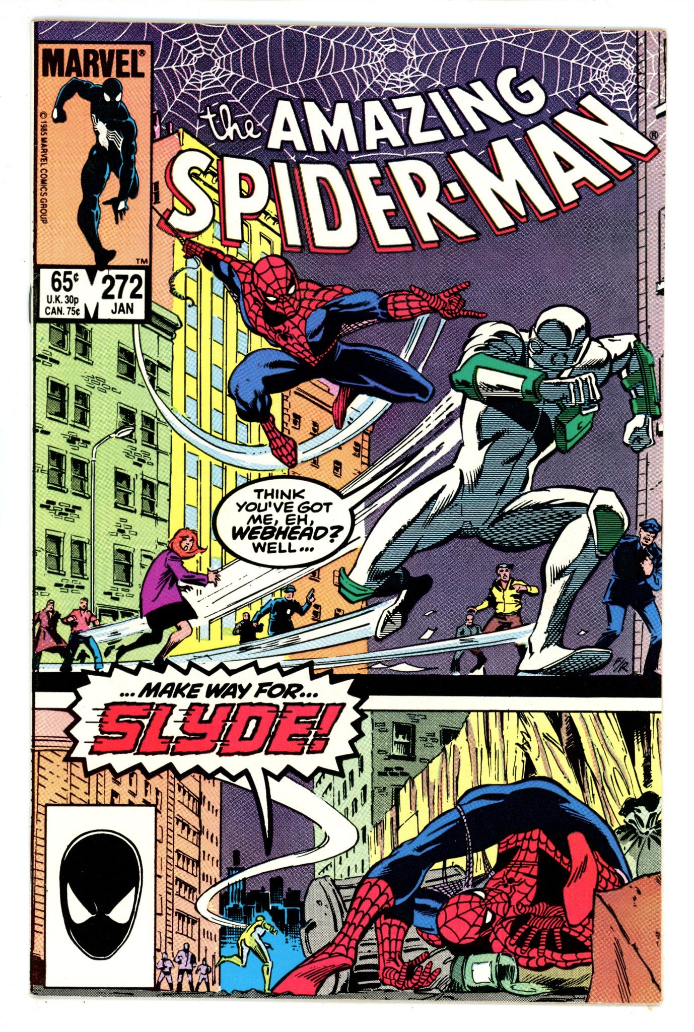 The Amazing Spider-Man Vol 1 272 VF (8.0) (1986) 