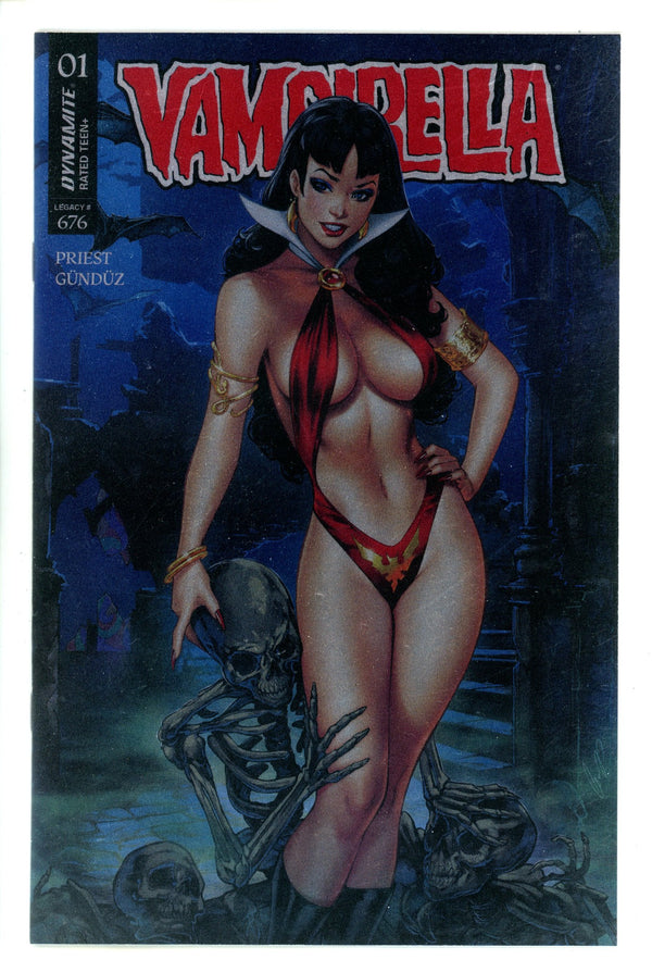Vampirella Vol 8 1 Chatzoudis Foil Incentive Variant NM (2025)