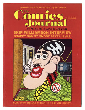 The Comics Journal 104 Mid Grade (1986) 