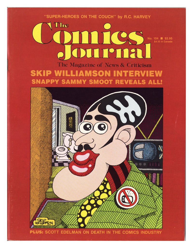 The Comics Journal 104 Mid Grade (1986) 