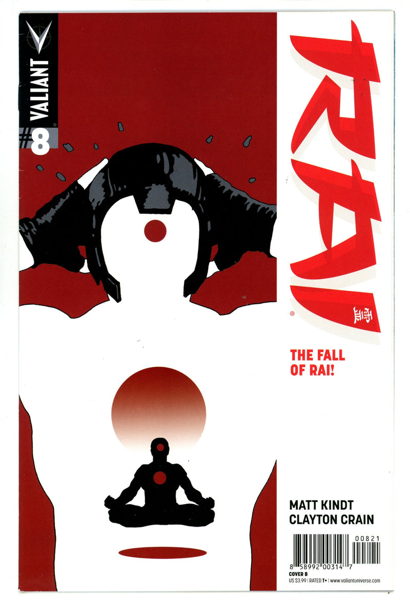 Rai Vol 2 8  High Grade   (2015) Mack     Variant  