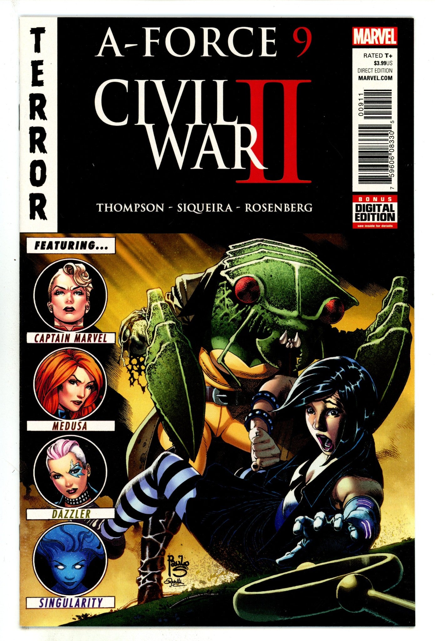 A-Force Vol 2 9 High Grade (2016) 