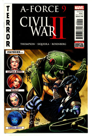 A-Force Vol 2 9 High Grade (2016) 