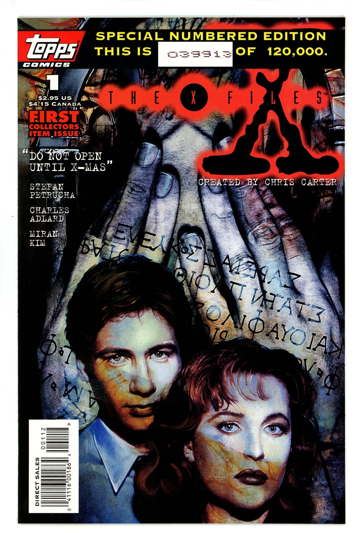 The X-Files 1 High Grade (1995) 2nd Print 