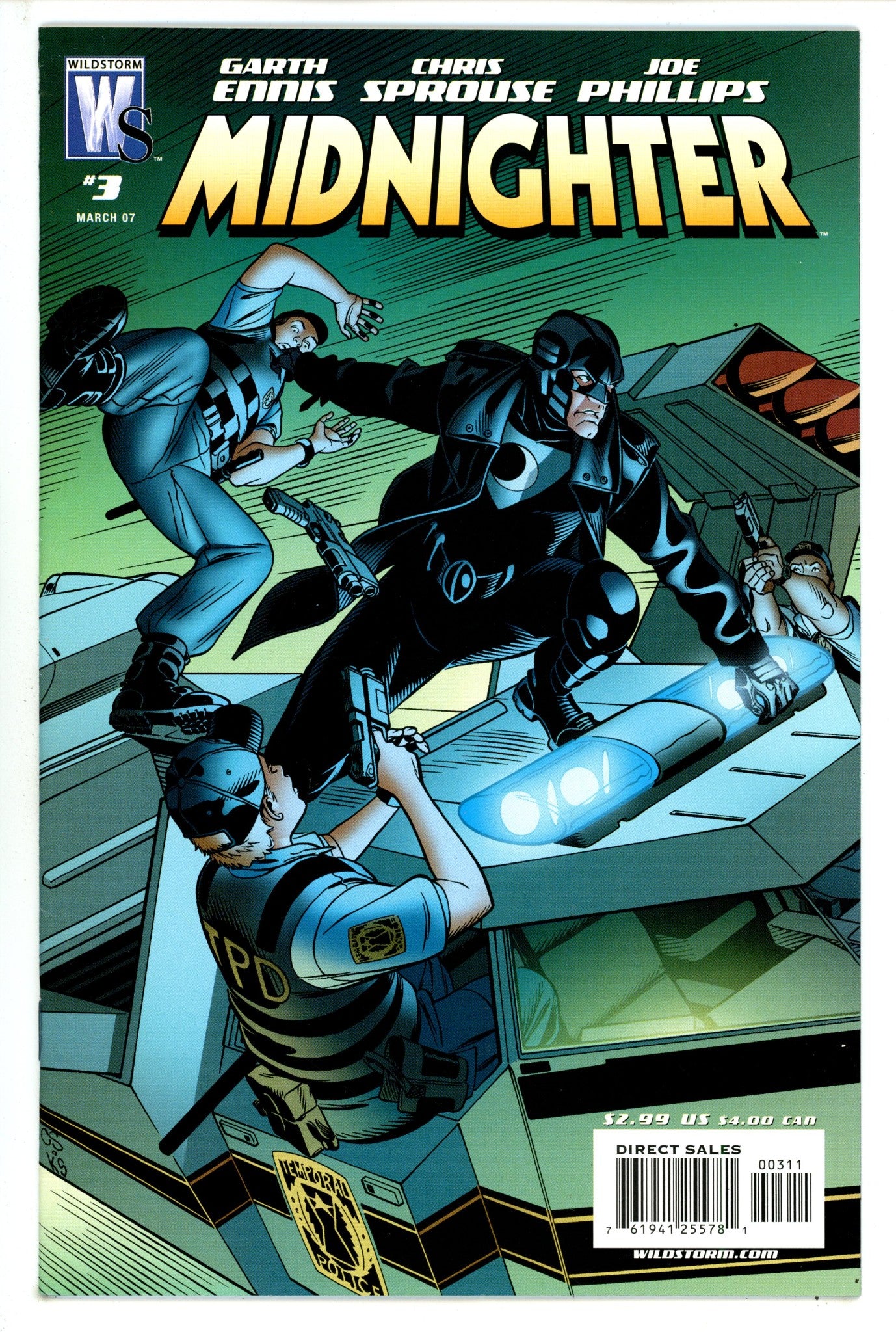 The Midnighter Vol 1 3 High Grade (2007) 