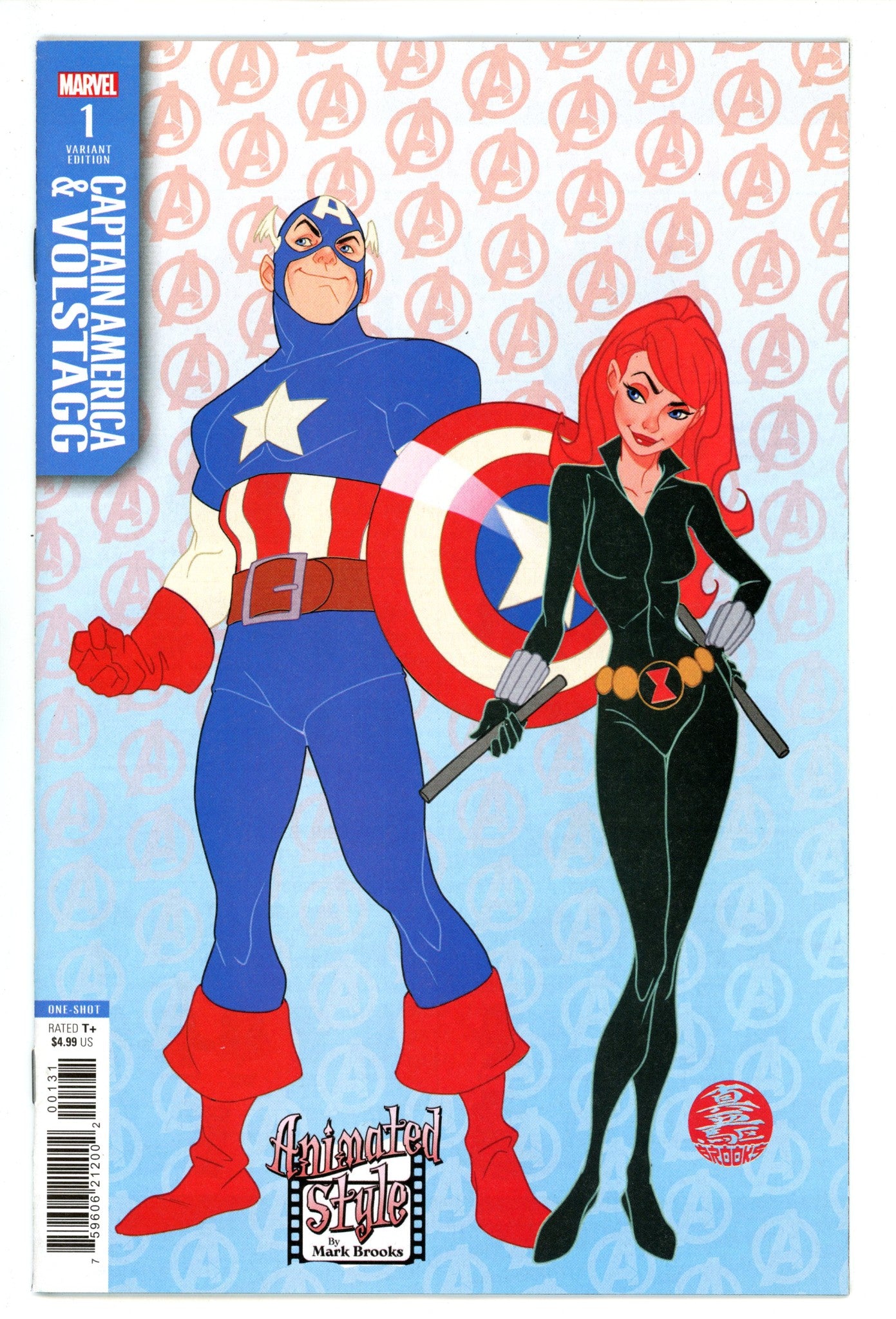 Captain America & Volstagg 1 Brooks Variant (2025)