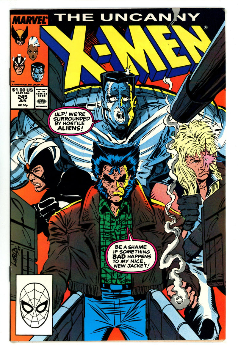 The Uncanny X-Men Vol 1 245 High Grade (1989) 