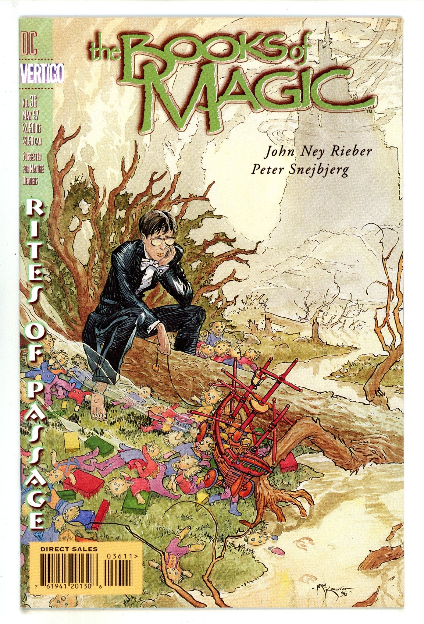 The Books of Magic Vol 2 36 High Grade (1997) 