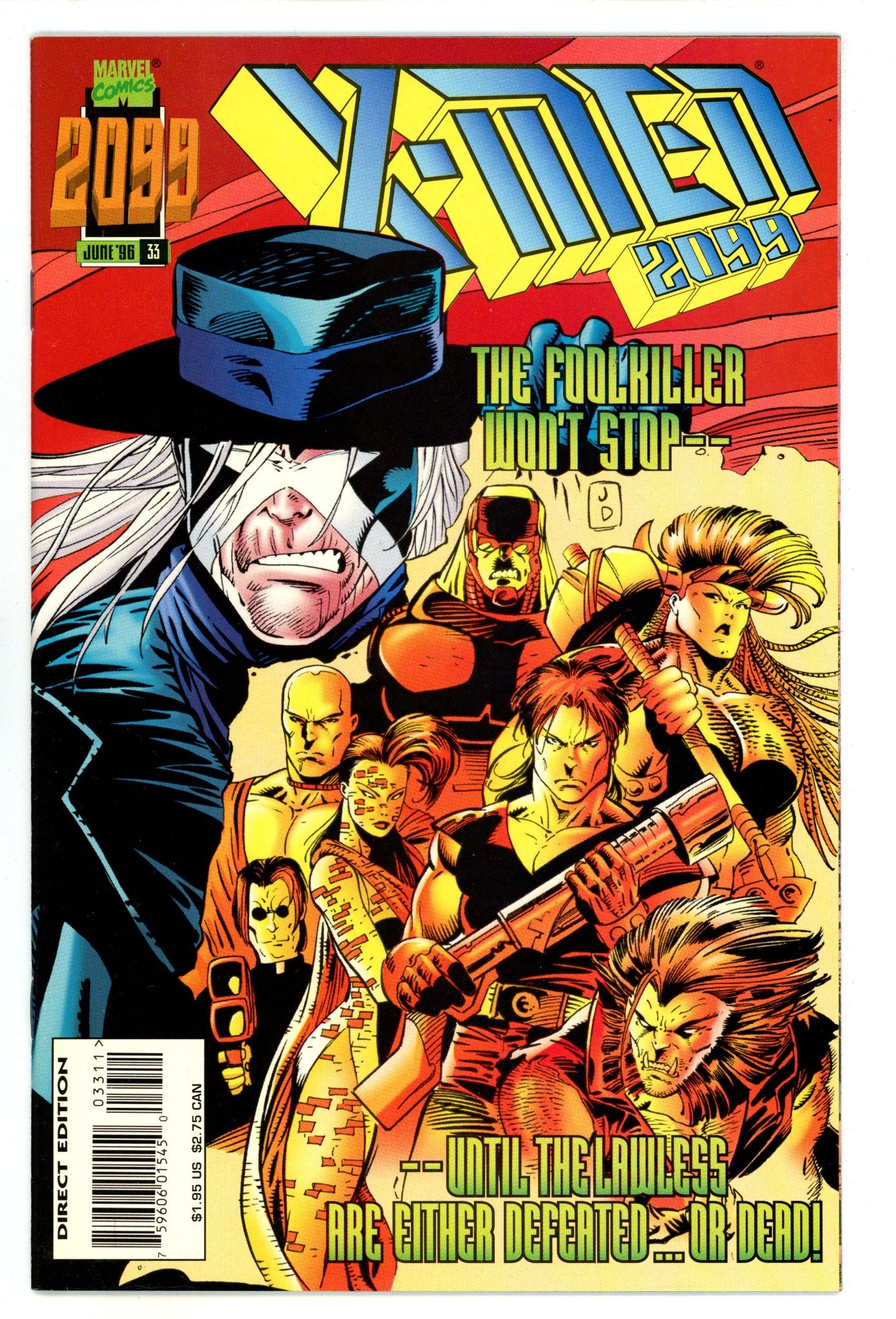 X-Men 2099 33 High Grade (1996) 
