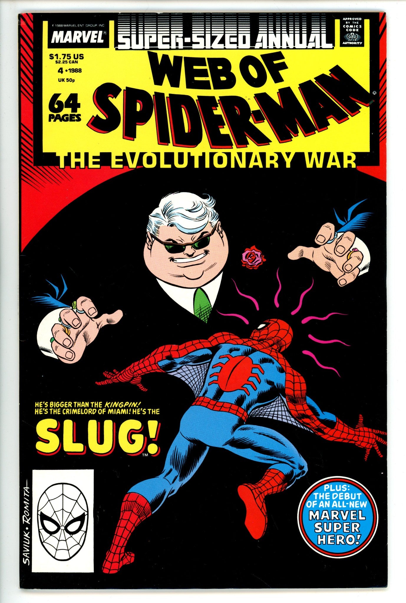 Web of Spider-Man Annual Vol 1 4 (1988)