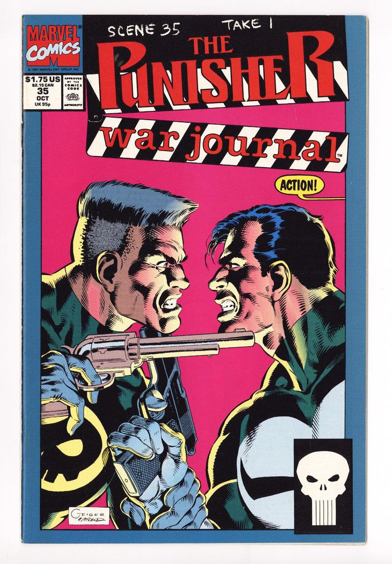 The Punisher War Journal Vol 1 35 High Grade (1991) 