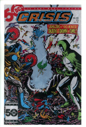 Crisis On Infinite Earths 10 P‚àö¬©rez Facsimile Foil Variant (2025)