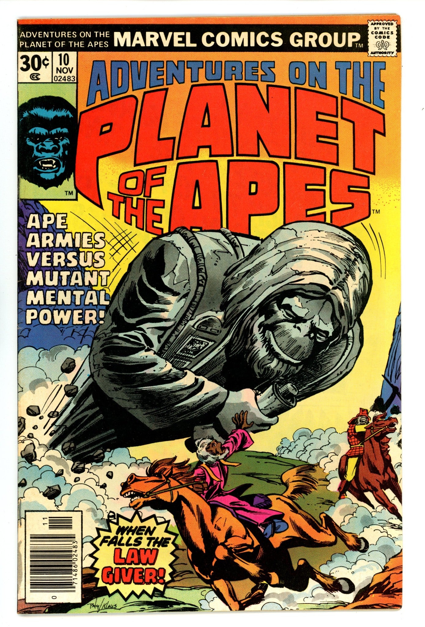 Adventures on the Planet of the Apes 10 FN+ (6.5) (1976)