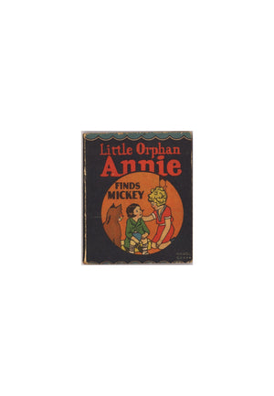 Little Orphan Annie Finds Mickey [nn] VG (4.0) 1st Page Detached (1934)