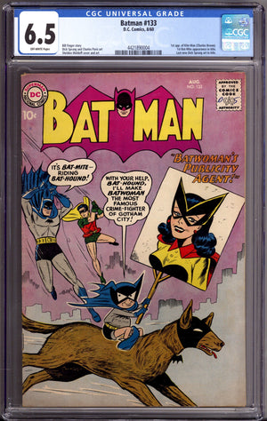 Batman Vol 1 133 CGC 6.5 (FN+) (1960)