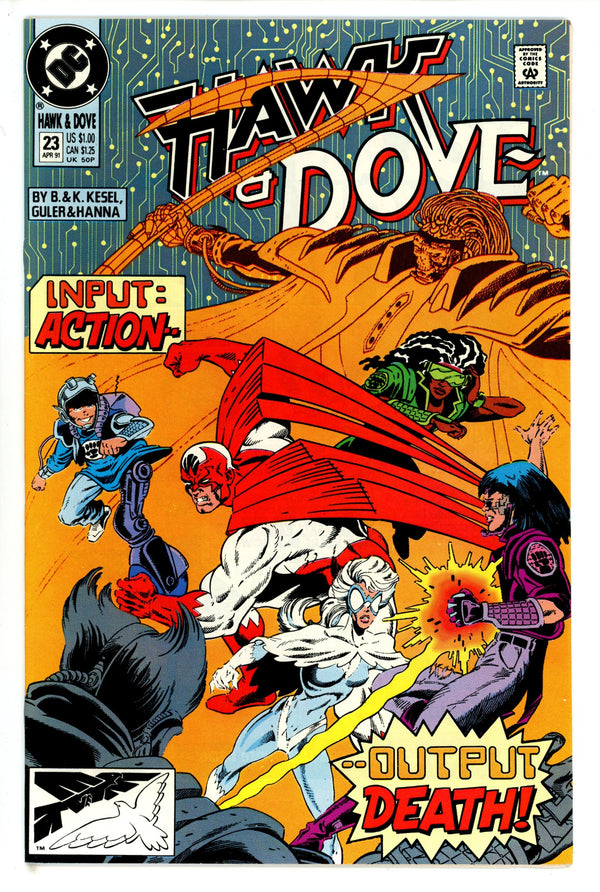 Hawk and Dove Vol 3 23 (1991)