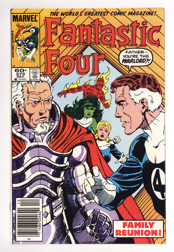 Fantastic Four Vol 1 273 High Grade (1984) Newsstand