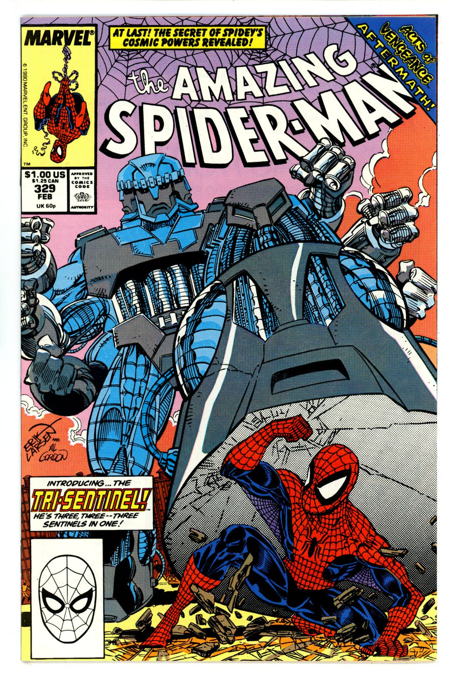 The Amazing Spider-Man Vol 1 329 VF/NM (9.0) (1990) 