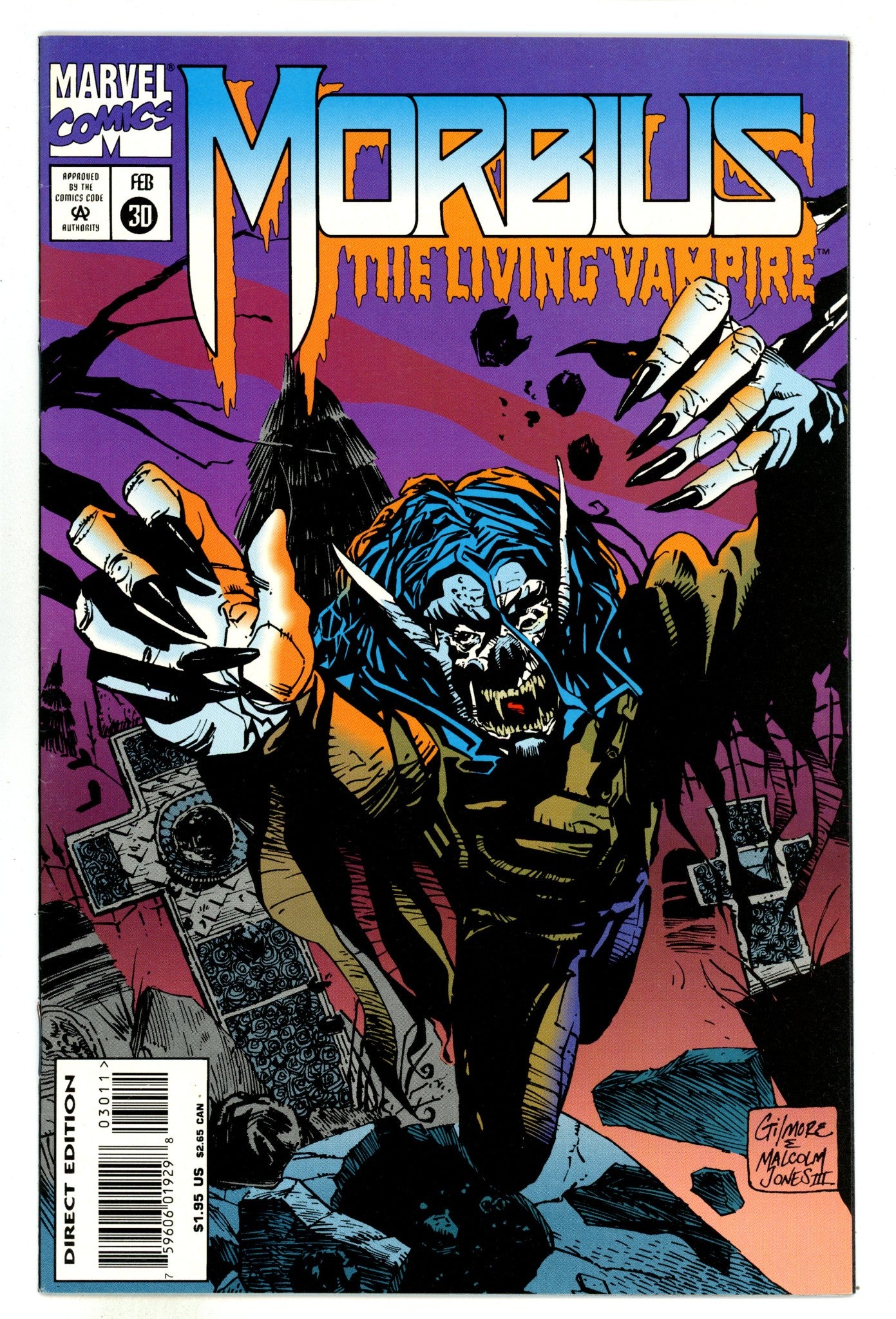 Morbius: The Living Vampire Vol 1 30 VF (8.0) (1995) 
