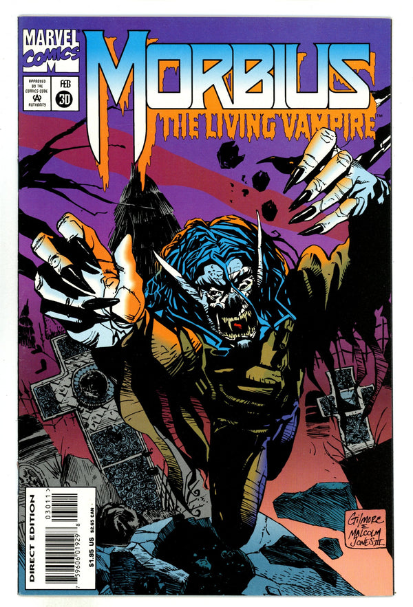 Morbius: The Living Vampire Vol 1 30 VF (8.0) (1995)