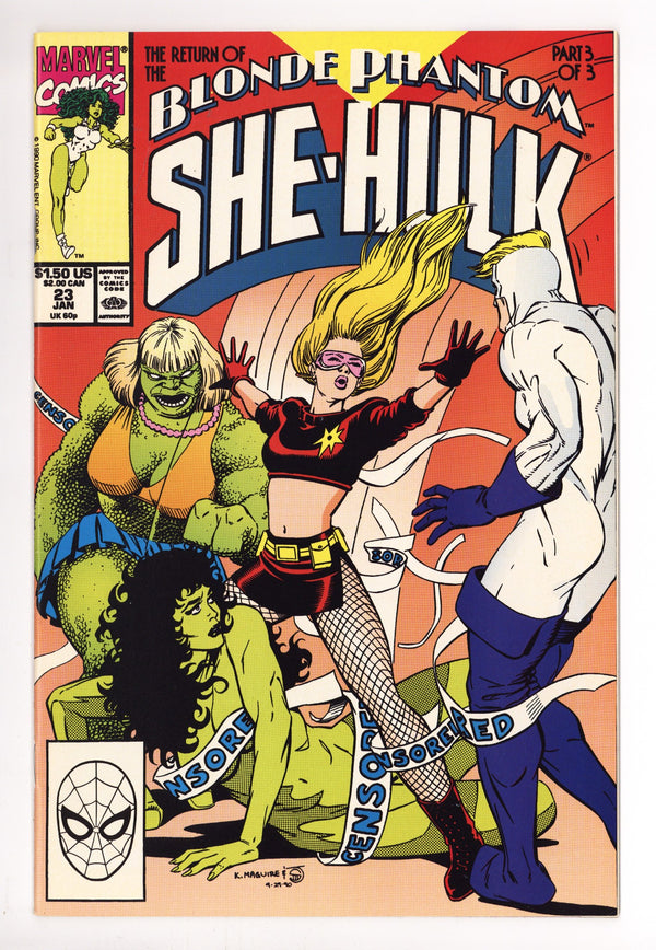 The Sensational She-Hulk 23 Mid Grade (1991)
